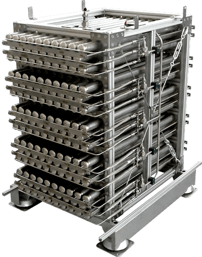 Hydrogen storage systems delivered by GRZ that were used in an application across the globe.